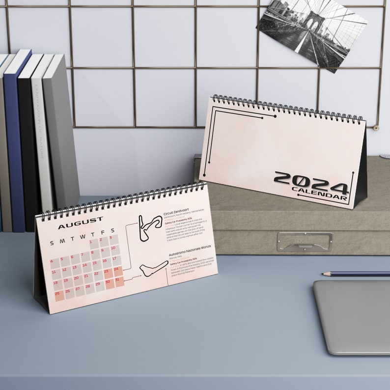 F1 Calendar Formula 1 Calendar Formula 1 Desk Calendar for F1 Etsy
