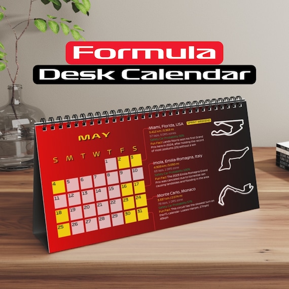 素敵でユニークな Ferrari Formula F1 for Calendar Desk 1 Formula Calendar 1 アクセサリー