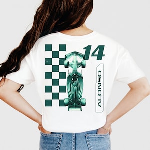 Fernando Alonso Shirt Fernando Alonso Tshirt Fernando Alonso Formula 1 Shirt for Alonso Fan F1 Shirt Aston Martin F1