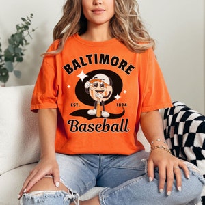 Baltimore Orioles Shirt Retro Baltimore Orioles TShirt for Baltimore Orioles Fan Orioles Shirt Orioles Baseball Game Outfit Orioles Outfit