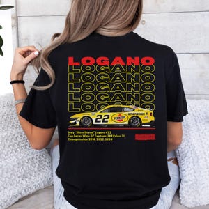 Joey Logano Shirt Joey Logano Nascar Shirt Joey Logano Tshirt Nascar Joey Logano Shirt Nascar Racing Nascar Outfit