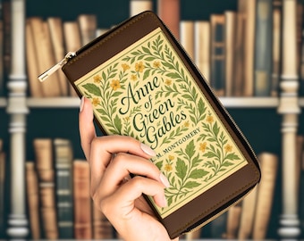 Book Wallet featuring Anne of Green Gables for a Vintage Aesthetic for Literary Lovers