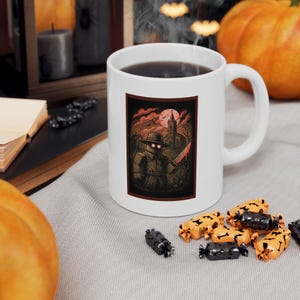 Block Gaming Ceramic Mug, Gamer Gift, Gaming Coffee Cup, 11oz 15oz, Funny Video Game Present