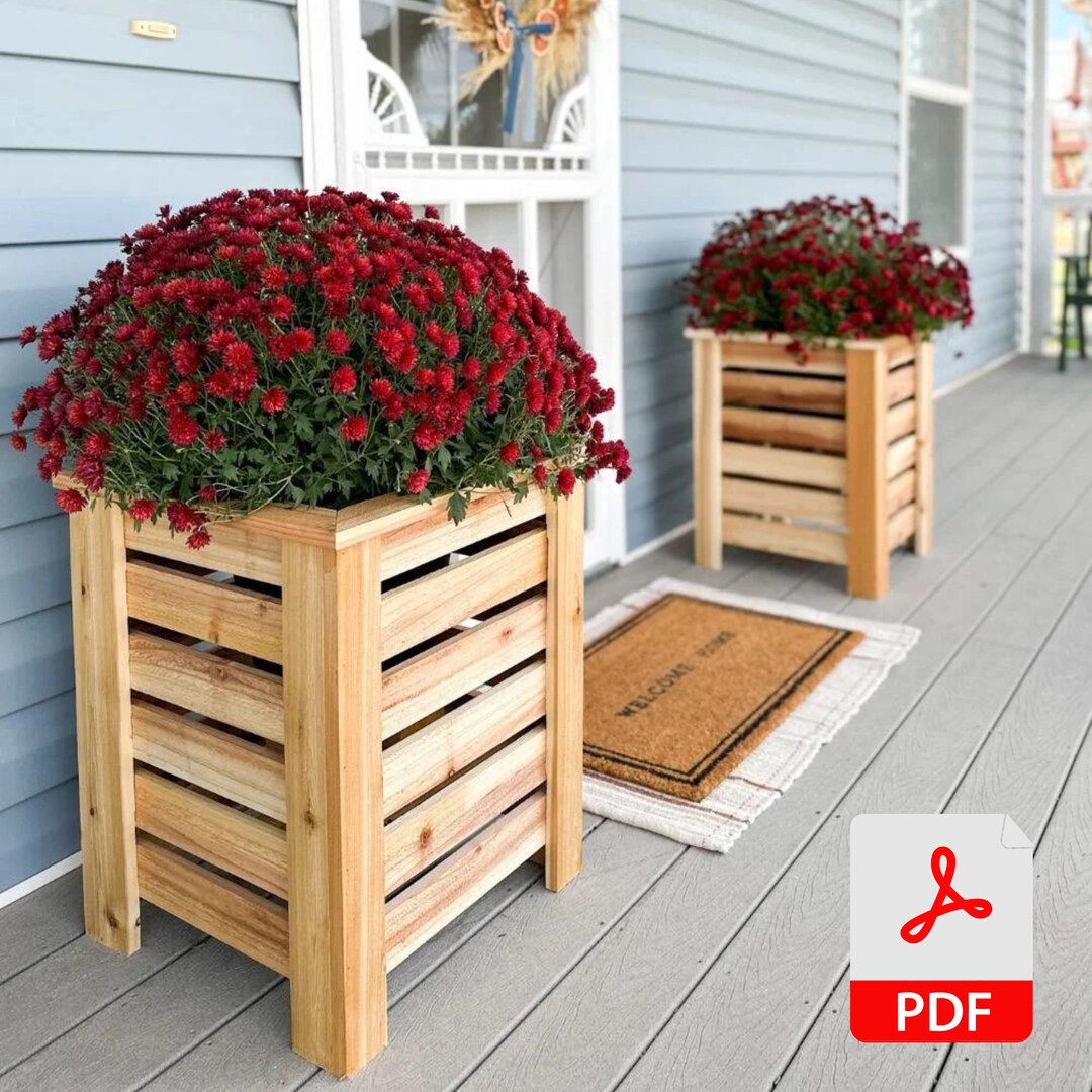 Organic Roses Planter Plan /planter Plan/planter Plan/raised Etsy