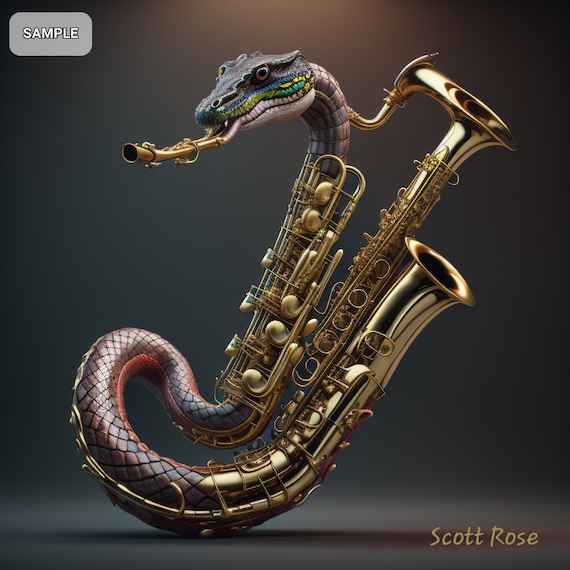 Snake saxophone deals