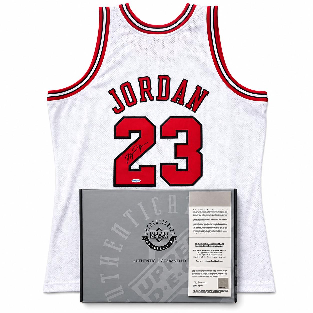 Michael Jordan Signed Upper Deck - Etsy