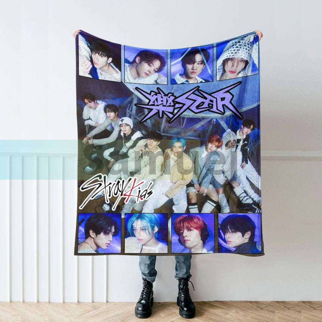 Stray Kids Blanket DO-IT Album – Cozy K-Pop Throw, STAY Fan Gift, Aesthetic Room Decor