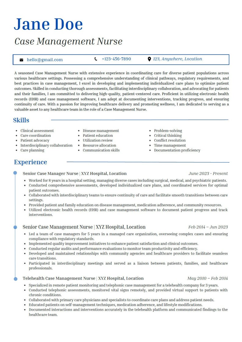 Case Management Resume Template - Il 794xN.5958745272 6k0l 