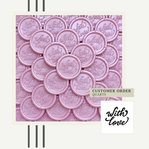 Wax Seal Stickers, Pre-Designed Styles, Self-Adhesive Wax Seals image 14