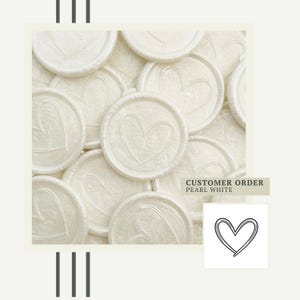 Wax Seal Stickers, Pre-Designed Styles, Self-Adhesive Wax Seals image 12