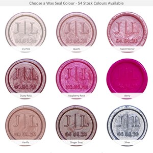 Wax Seal Stickers, Pre-Designed Styles, Self-Adhesive Wax Seals image 4