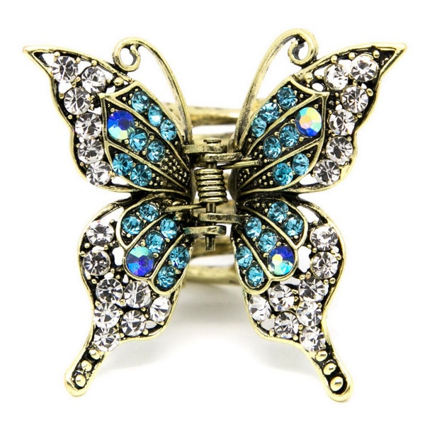 Butterfly Hair Clip Etsy
