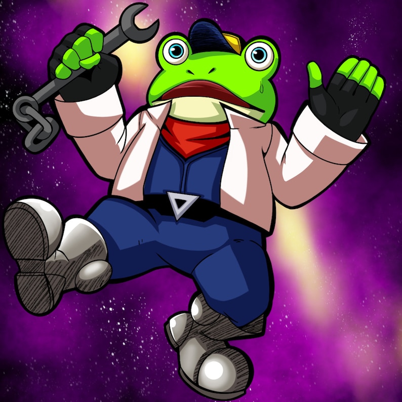 Nintendo Super Smash Bros - Star Fox Space Animals Sticker Pack image 5