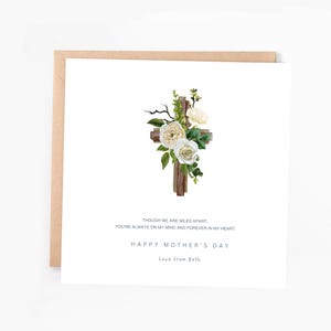 Tarjeta de condolencias personalizada para el Día de la Madre, tarjeta para el Día de la Madre, Día de la Madre sin mamá, tarjeta de recuerdo