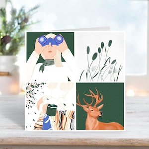 Camping Greeting Card | Outdoor Adventure Card | Hiking Nature Lover Gift