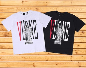 Casual Hip Hop V-Lone T-Shirt, Vintage Big V T-Shirt, V.lone Unisex Tee Shirt, Cotton V.Lone Y2K Shirt, Couple T-shirt, V-Lone Shirt V118Y