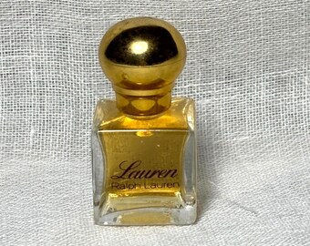 Vintage 80s miniature Ralph Lauren ‘Lauren’, EdT 3.5ml, full, no box