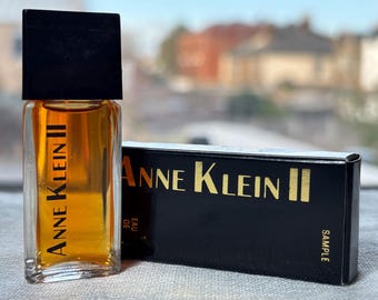 intage 80s miniature Anne Klein II, EdP 3.75ml, full, w/box