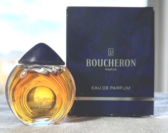 Vintage 80s miniature Boucheron EdP 5ml, full, w/box