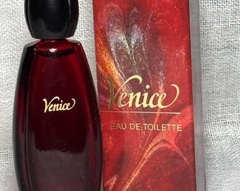 Vintage 1992 miniature Yves Rocher Venice, EdT 7.5ml, full, w/box