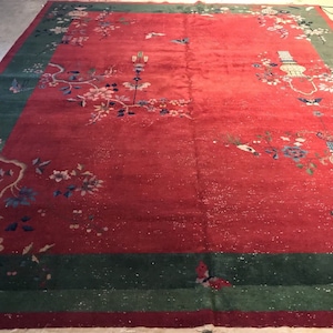 Art deco Chinese rug