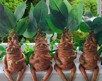 Mandrakes Harry Potterty Style, Resin Ornaments Home Decoration, Garden Ornaments, Bedroom Office Fairy Pottered Premium, Screaming Plant.