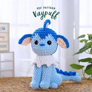 Vaypuff Crochet Pattern, Amigurumi Crochet Pattern, Handmade Amigurumi Crochet Pattern, Adorable Crochet Pattern, PDF Crochet Pattern