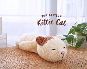 Cat Amigurumi Crochet Pattern, Amigurumi Crochet Pattern, Amigurumi Crochet Pattern English, Handmade Amigurumi Crochet Pattern