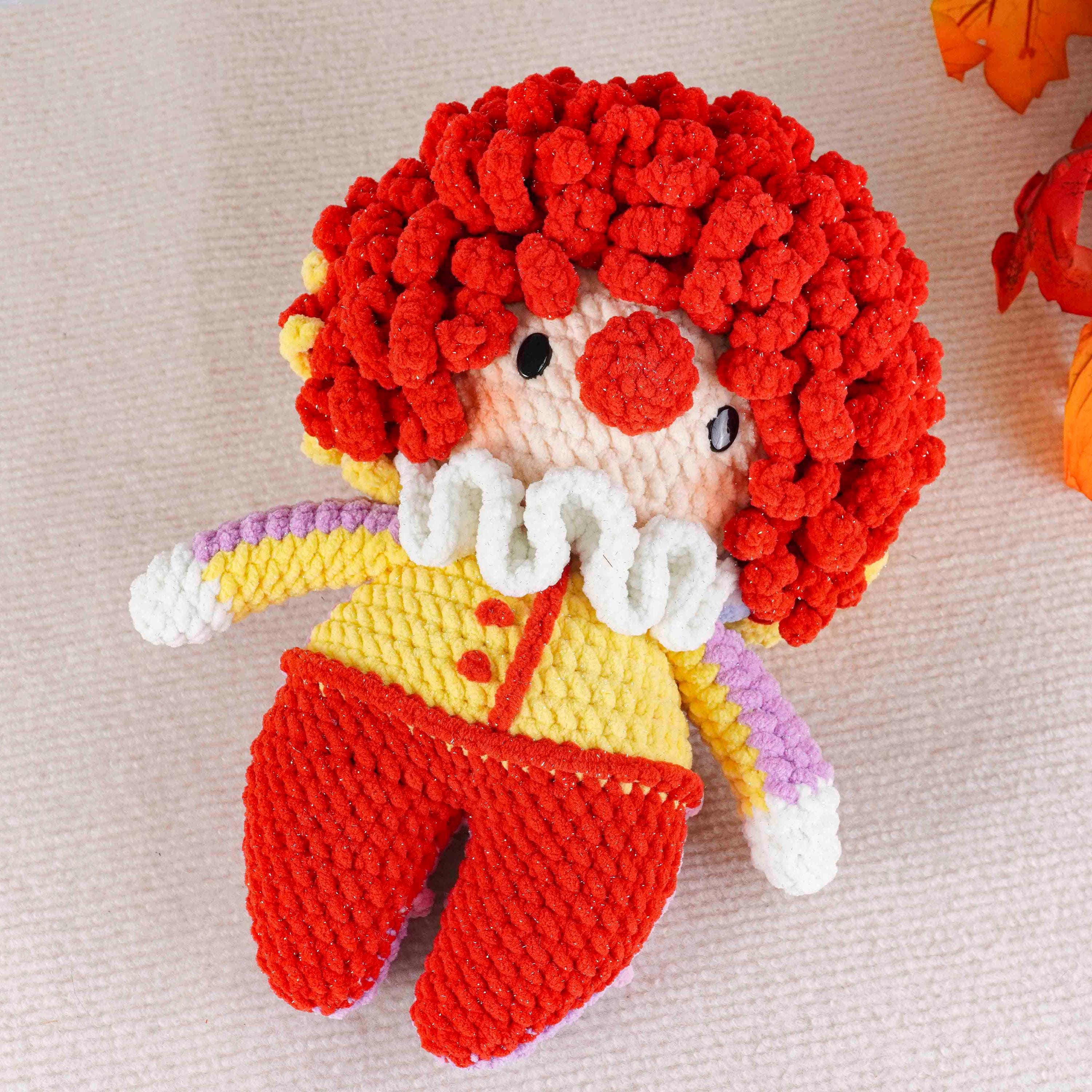 Dual Masked Clowns Crochet Patterns Bundle | Two Faced Clown Halloween ...