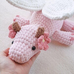 Combo 2in1 Petal Wings Dragons Crochet Pattern, Amigurumi Crochet ...