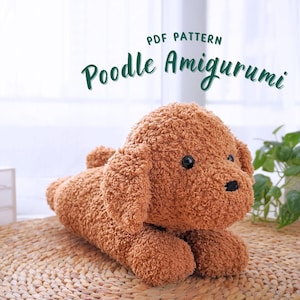Pudel Amigurumi Häkelanleitung, Amigurumi Häkelanleitung, Puppy Häkelanleitung, Dog Häkelanleitung