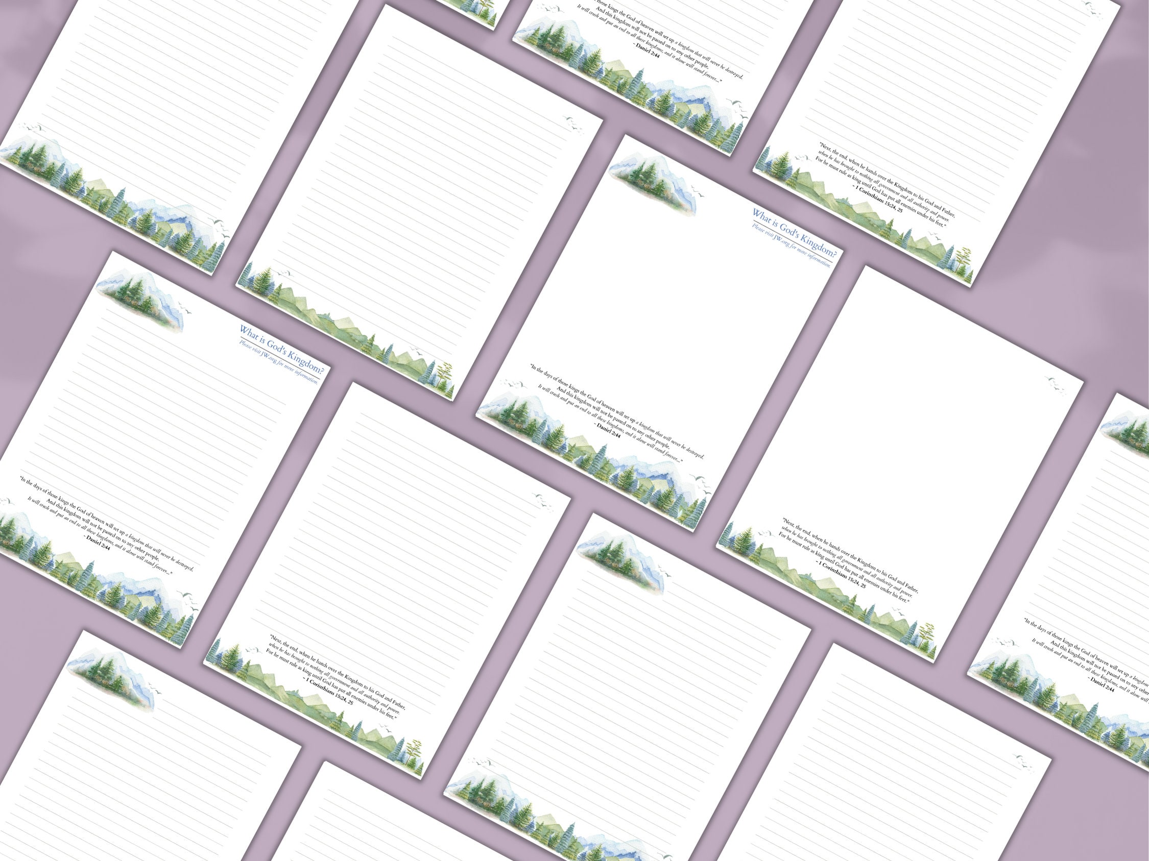 JW September 2023 Special Campaign Letter Writing JW Etsy Australia