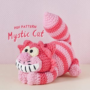 Mystic Cat Crochet Pattern, Amigurumi Crochet Pattern, Stuffed Animal Crochet Pattern, Handmade Amigurumi Cartoon Character