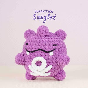Smoglet Crochet Pattern, Amigurumi Crochet Pattern, Amigurumi Smoglet Plush PDF Tutorial, Digital Amigurumi Toy PDF, PDF Crochet Pattern
