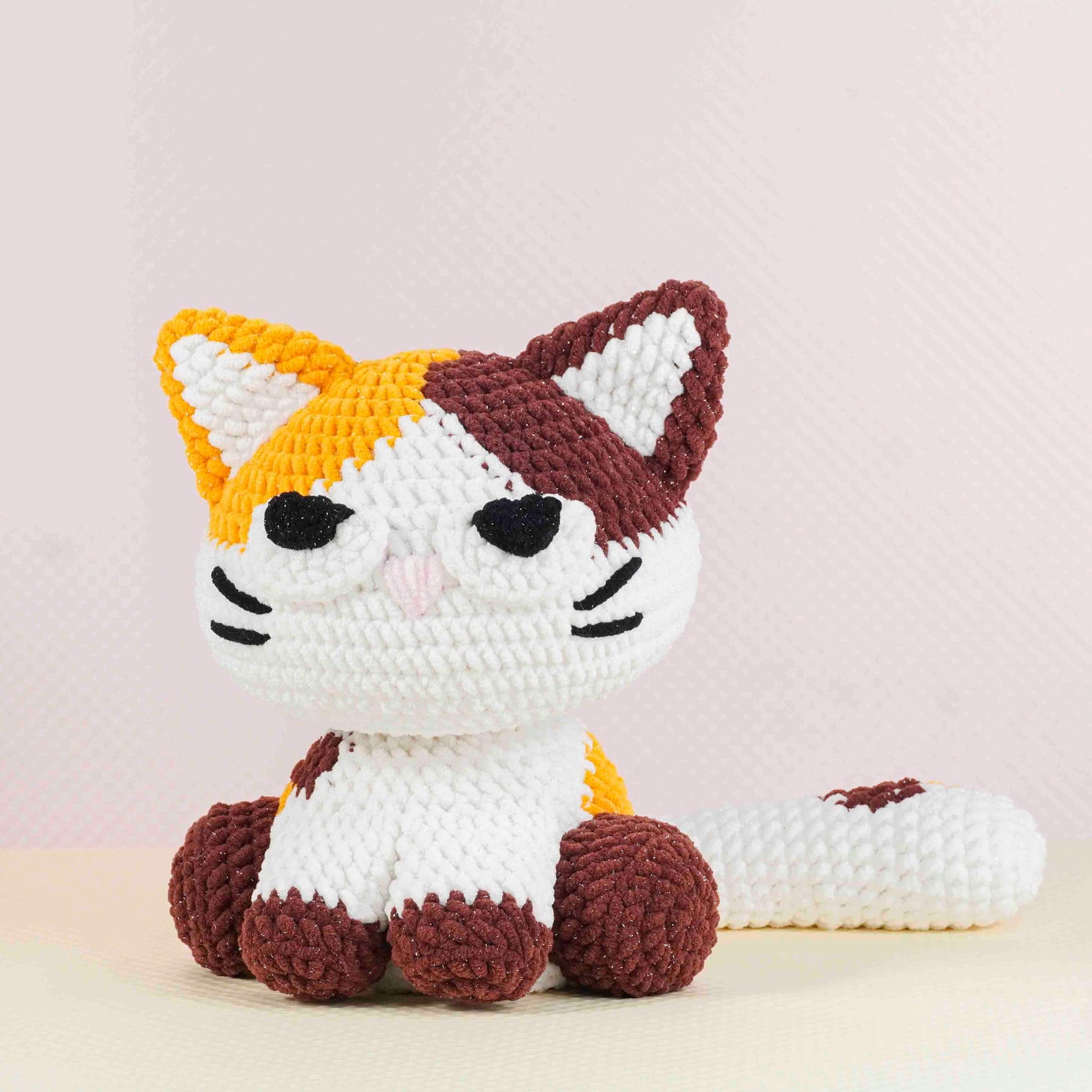 Stiped Cat Pattern Feline Friends Crochet Patterns Bundle | Calico Cat Pattern, Siamese ...