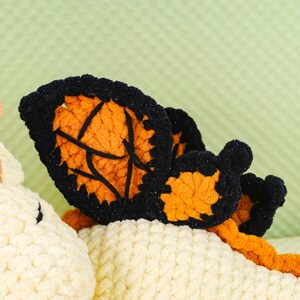 Säsongsbetonade virkmönster för drakar, sommardrakmönster, vårdrakmönster, amigurumidrake PDF-mönster, PDF-mönster bild 6