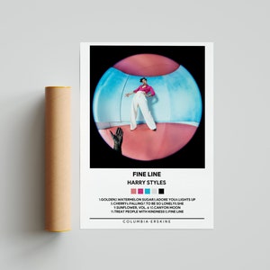 Disco de vinilo rosa de edición limitada autografiado de Harry Styles Fine  Line