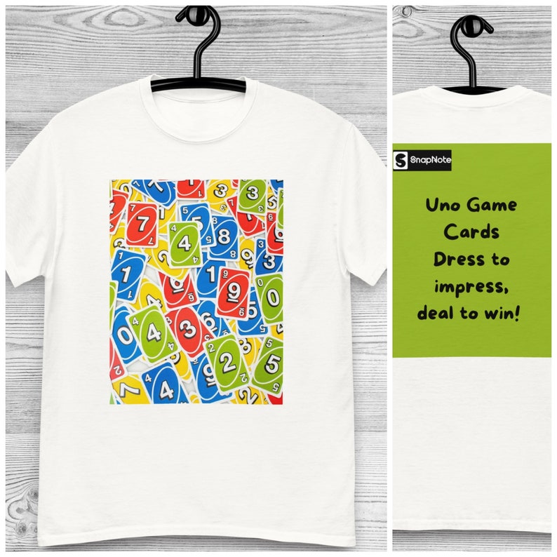 Snapnote Uno Game Cards Play Snap Dress to Impress Deal to Etsy