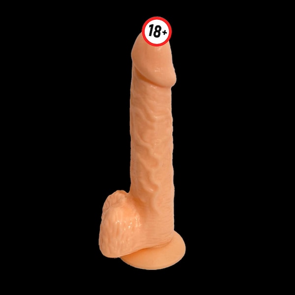 Dildo réaliste nature, Dildo ventouse puissante, Pénis, Bite, Gode, Godemiché, Sex-toy pour adultes ventouse robuste, anal plug femmes.