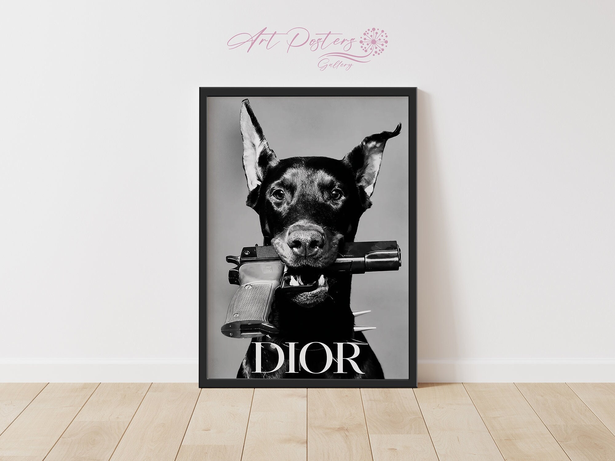 Tableau Luxe Dior ASAP Rocky - Affiche mode