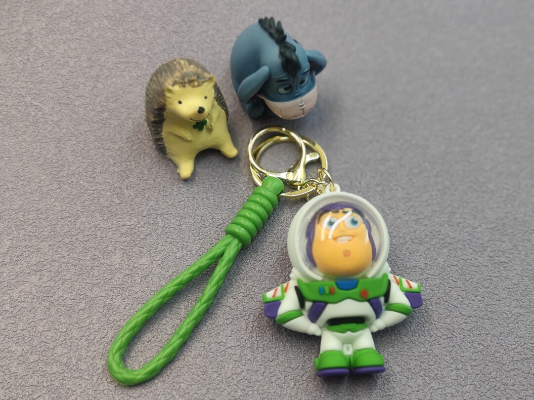 Toy Story Keychain Buzz Lightyear Keychain Bag Pendant Car Key Etsy