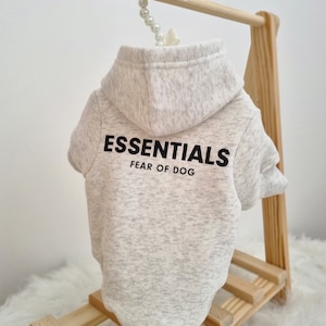 Luxury Hoodie for Dog, Cat, Pet, Puppy Sweater for Dog Essential Hoodie for Pet Matching Outfit with Owner Gift for Dog Lover