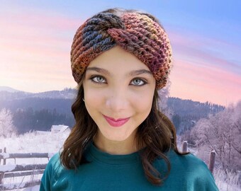 Crochet Headband Pattern | Digital PDF Tutorial | Easy Step-by-Step Hair Accessory DIY Outstanding Crochet