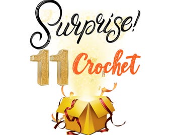 11 Surprise Amigurumi Crochet Patterns: No Sew Plush Animals (PDF Pattern)