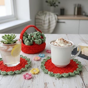 Haakpatroon onderzetter: unieke onderzetterset (pdf)