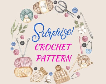 Paquete de patrones de crochet sorpresa / 3 PDF de amigurumis misteriosos (descarga digital)
