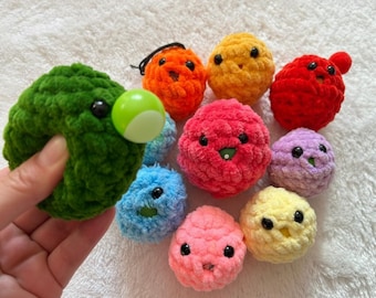 Crochet Stress Blob Pattern: No Sew Amigurumi Toy (PDF)