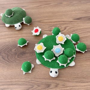Crochet Turtle Memory Game Pattern: PDF Tutorial (digital Download) - Etsy