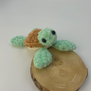 Baby Turtle Crochet Pattern Turtle Crochet Sea Turtle Gift Turtle Patterns Crocheted Turtle Cute Turtle Plushie Crochet Patterns plushie