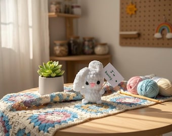 Bunny Crochet Pattern: Amigurumi Rabbit Plush Toy (PDF Pattern)